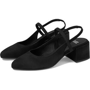 Eileen Fisher‎ Zeny Nubuck Slingback Pumps Black Size 8.5